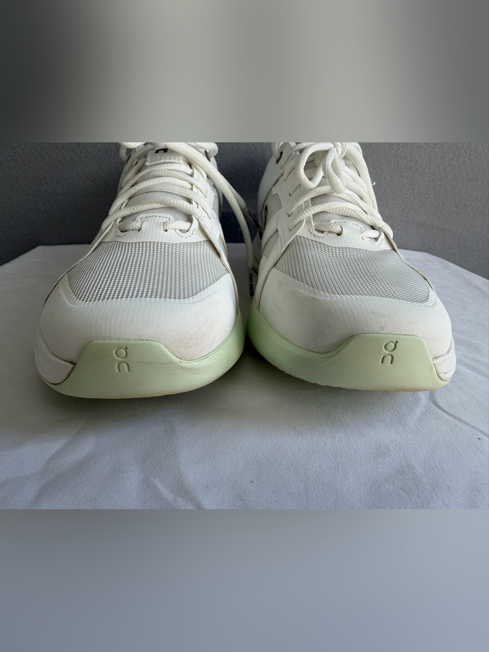 On The Roger Clubhouse Pro Sneakers s10.5 Men’s White/Green - Picture 9 of 13